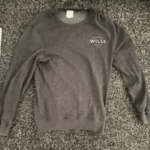 Jack wills mens grey crew - jack,