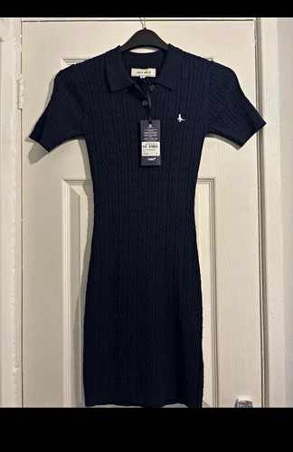 Jack wills navy cable knit - jack,