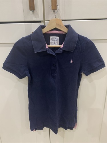 Womens jack wills navy polo - womens,