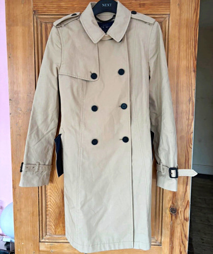 Jack wills beige trench coat - trench,