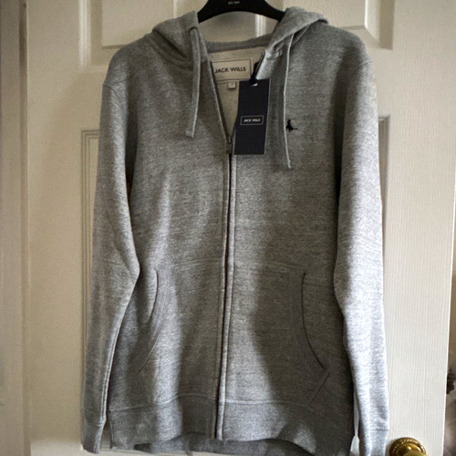 Jack wills grey hooded full - jack,