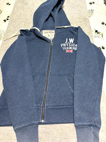 Jack wills blue full zip - blue,