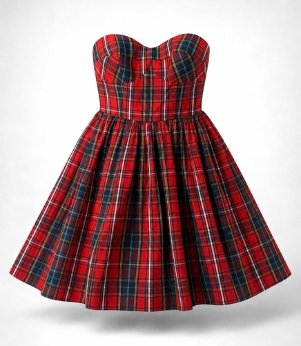 Jack wills red - red, tartan