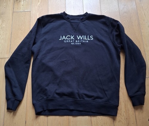 Jack wills black sweatshirt - jack,