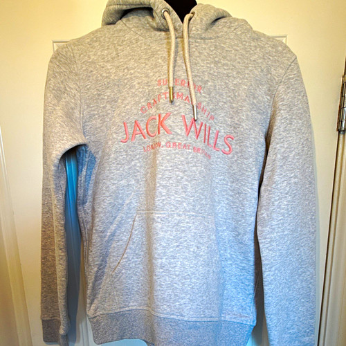 Jack wills grey logo pullover - jack,