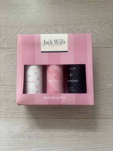 Jack wills body spray trio - wills, –