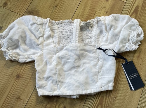 Jack wills white top size - jack,