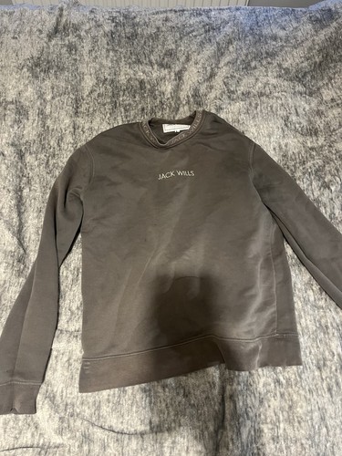 Jack wills grey logo crew - jack,