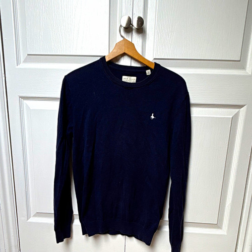 Jack wills navy crew - crew, knit