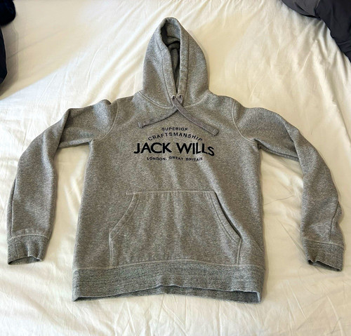 Jack wills grey logo pullover - grey,