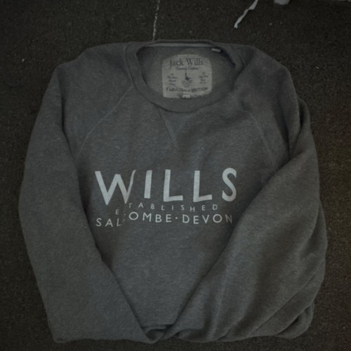 Jack wills grey logo graphic - grey,