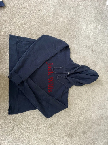 Navy blue jack wills - jack, hoodie