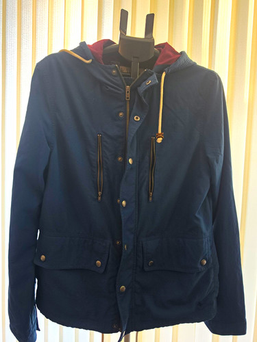 Jack wills blue hooded zip - wills,
