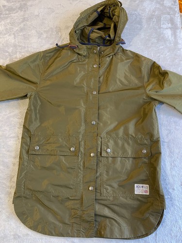 Jack wills khaki hooded parka - jack,