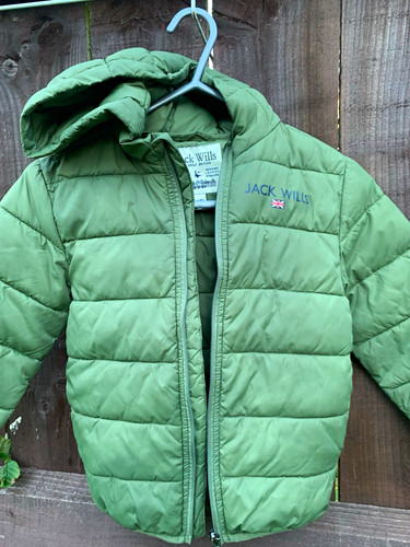 Jack wills girls green hooded - jack,